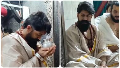 Photo of अभिनेता यश ने किए महाकाल के दर्शन, भस्म आरती में हुए शामिल