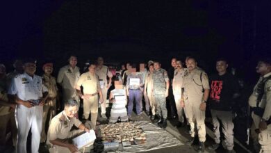Photo of भारी मात्रा में हेरोइन के साथ एक गिरफ्तार