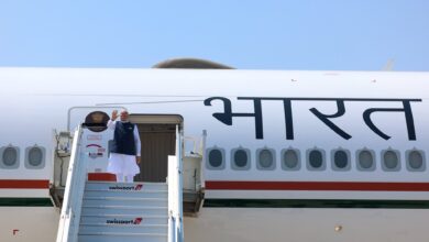 Photo of प्रधानमंत्री मोदी जी-7 शिखर सम्मेलन में हिस्सा लेने के लिए कैलगरी पहुंचे