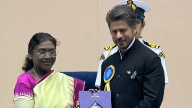 Photo of शाहरुख खान 71वें राष्ट्रीय फिल्म पुरस्कार में पहली बार किए गए सम्मानित