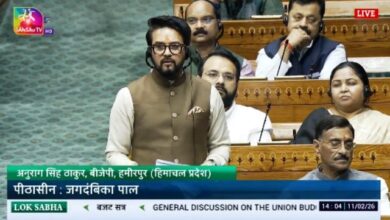 Photo of बजट विकसित भारत की ओर ले जाने वाला दस्तावेज : अनुराग ठाकुर