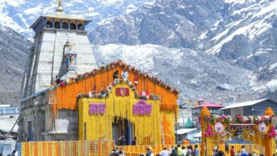 Photo of केदारनाथ धाम यात्रा के पहले सप्ताह में दो लाख से अधिक श्रद्धालुओं ने किए दर्शन