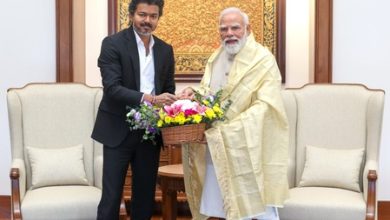 Photo of प्रधानमंत्री मोदी ने तमिलनाडु के सीएम विजय को दी जन्मदिन की बधाई, लंबे और स्वस्थ जीवन की कामना की