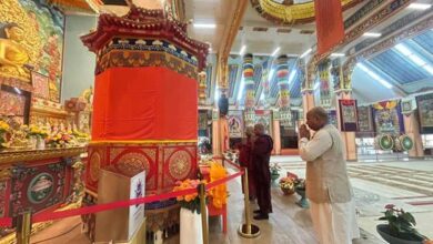 Photo of भगवान बुद्ध के प्रमुख शिष्यों के पवित्र अवशेष मंगोलिया में स्थापित किए गए 