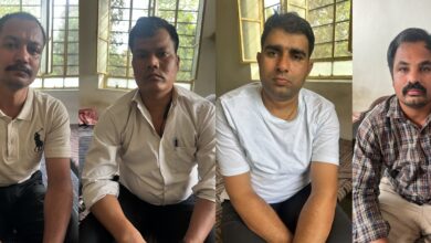 Photo of राजस्थान के अयोध्या साइबर क्राइम थाने के चार पुलिसकर्मी 2.80 लाख की रिश्वत लेते गिरफ्तार