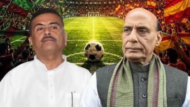 Photo of डुरंड कप फाइनल में ईस्ट बंगाल और मोहन बागान का हाई वोल्टेज मुकाबला आज, रक्षा मंत्री राजनाथ सिंह और मुख्यमंत्री शुभेंदु अधिकारी रहेंगे मौजूद