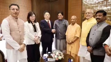 Photo of केंद्रीय मंत्री पीयूष गोयल और सीएम योगी ने यामानाशी के गवर्नर का किया स्वागत, 200 से अधिक जापानी सीईओ पहुंचे भारत