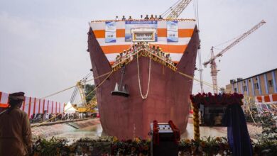 Photo of स्वदेशी समुद्री अनुसंधान पोत ‘सागर मंथन’ का जलावतरण, गहरे समुद्र में भारत की अनुसंधान क्षमता होगी मजबूत