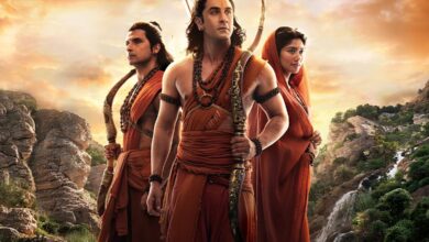 Photo of ‘रामायण’ के नए पोस्टर में दिखा राम-सीता-लक्ष्मण का दिव्य रूप