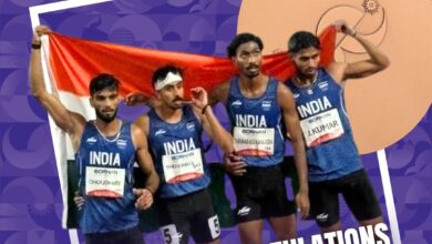 Photo of पुरुष 4×400 मीटर रिले में कांस्य के साथ एशियन गेम्स में एथलेटिक्स अभियान खत्म