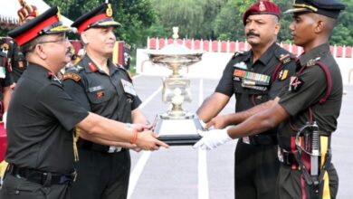Photo of पाठ्यक्रम समाप्ति परेड – मेडिकल ऑफिसर्स बेसिक कोर्स (एमओबीसी) – 259 ऑफिसर्स ट्रेनिंग कॉलेज (ओटीसी), एएमसी सेंटर एवं कॉलेज, लखनऊ में आयोजित किया गया।