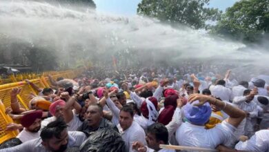 Photo of गुलजार सिंह आत्महत्या मामले में चीमा के इस्तीफे की मांग, कांग्रेस ने चंडीगढ़ में किया प्रदर्शन