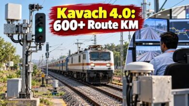 Photo of रेलवे ने लखनऊ डिवीजन के 600 किलोमीटर रूट पर कवच 4.0 परियोजना को मंजूरी दी