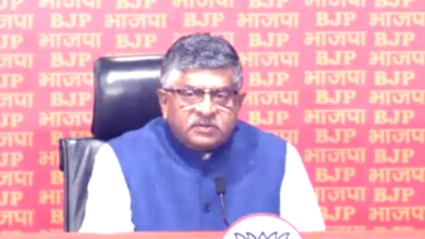 Photo of भारत की मजबूत GDP ग्रोथ पर रवि शंकर प्रसाद का बयान: अमेरिका-ब्रिटेन से आगे हमारी अर्थव्यवस्था, राहुल गांधी से माफी की मांग
