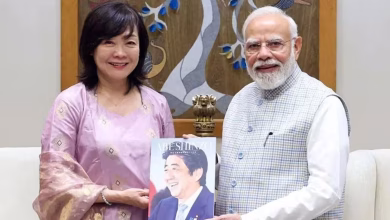 Photo of भारत-जापान के प्रगाढ़ संबंधों की भावपूर्ण और ऐतिहासिक स्मृति: प्रधानमंत्री मोदी ने दिवंगत जापानी पीएम शिंजो आबे की पत्नी श्रीमती अकी आबे से की विशेष भेंट