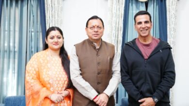 Photo of अक्षय कुमार ने मुख्यमंत्री धामी से की मुलाकात, फिल्म नीति पर चर्चा